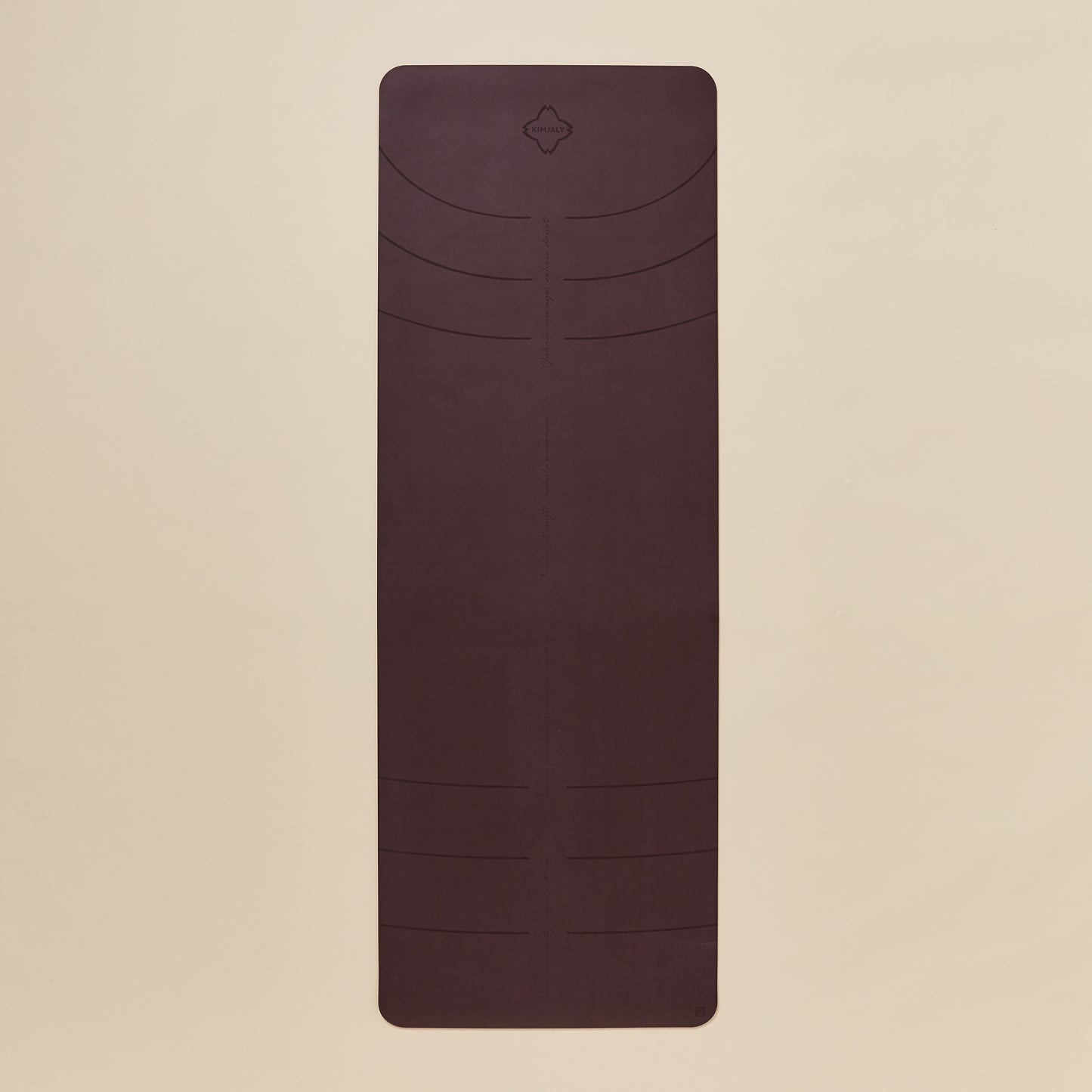 YOGA MAT GRIP+ 5MM Bordeaux