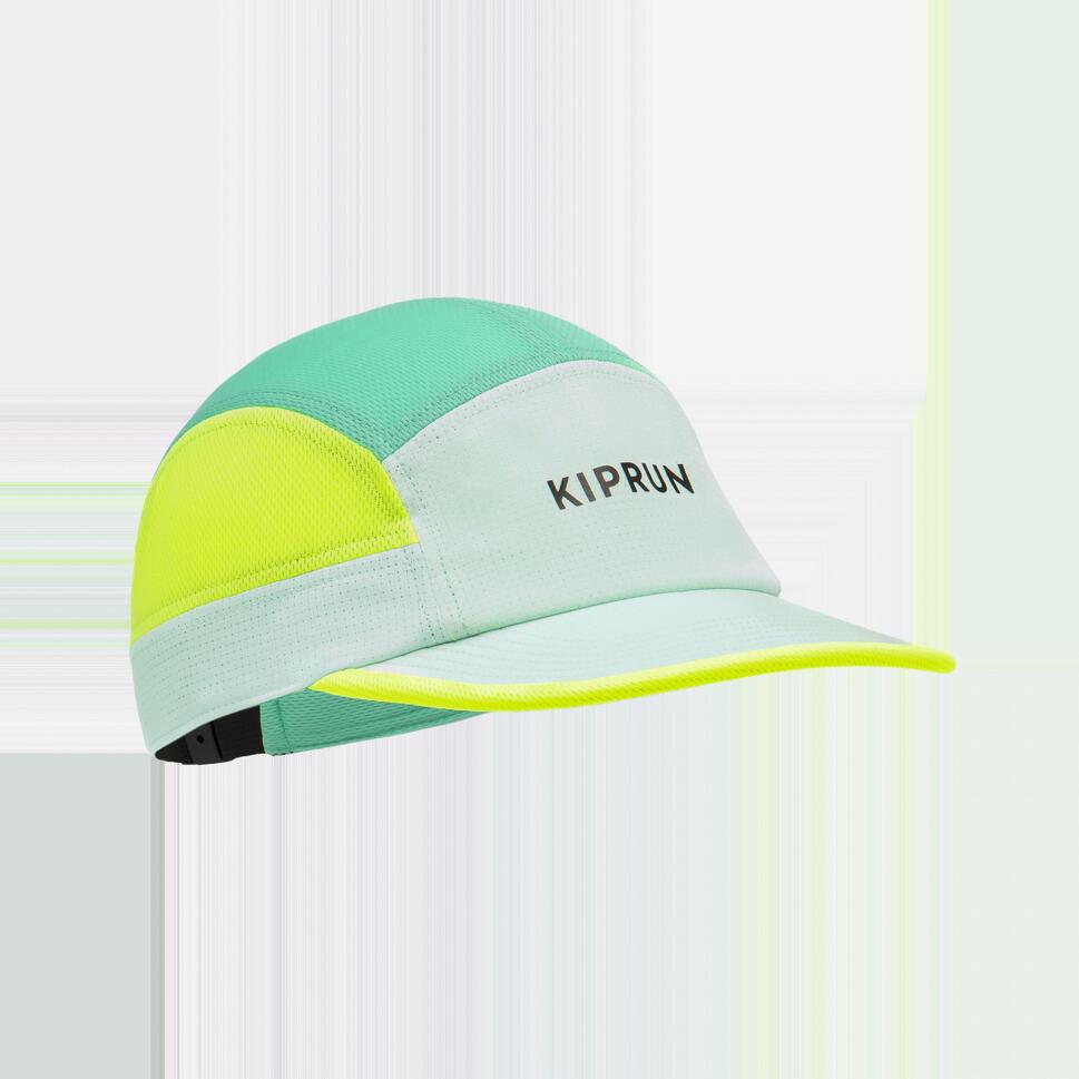 5 PANEL CAP TURQUOISE YELLOW