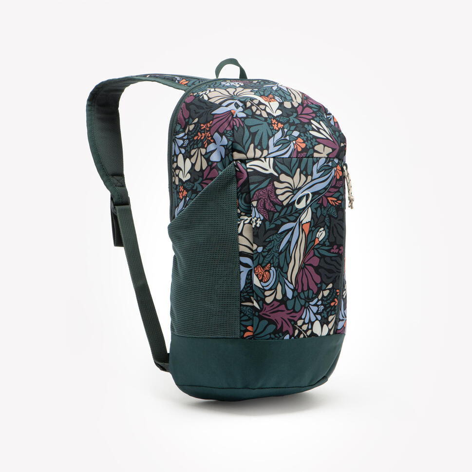 10 L hiking backpack, Arpenaz 100 - Flower