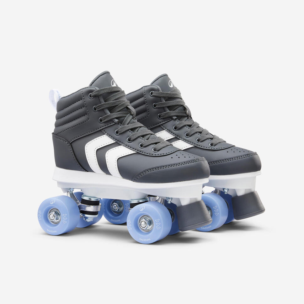 100 Kids Quad Roller Skates - Blue