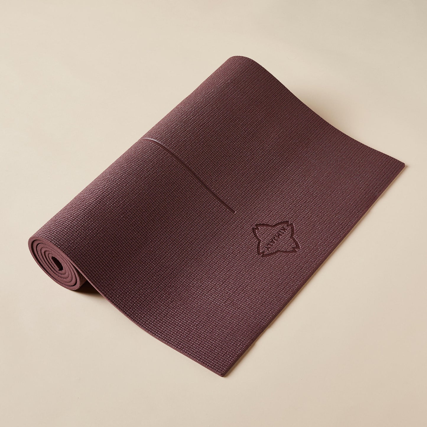 YOGA MAT COMFORT 8 MM BORDEAUX.S