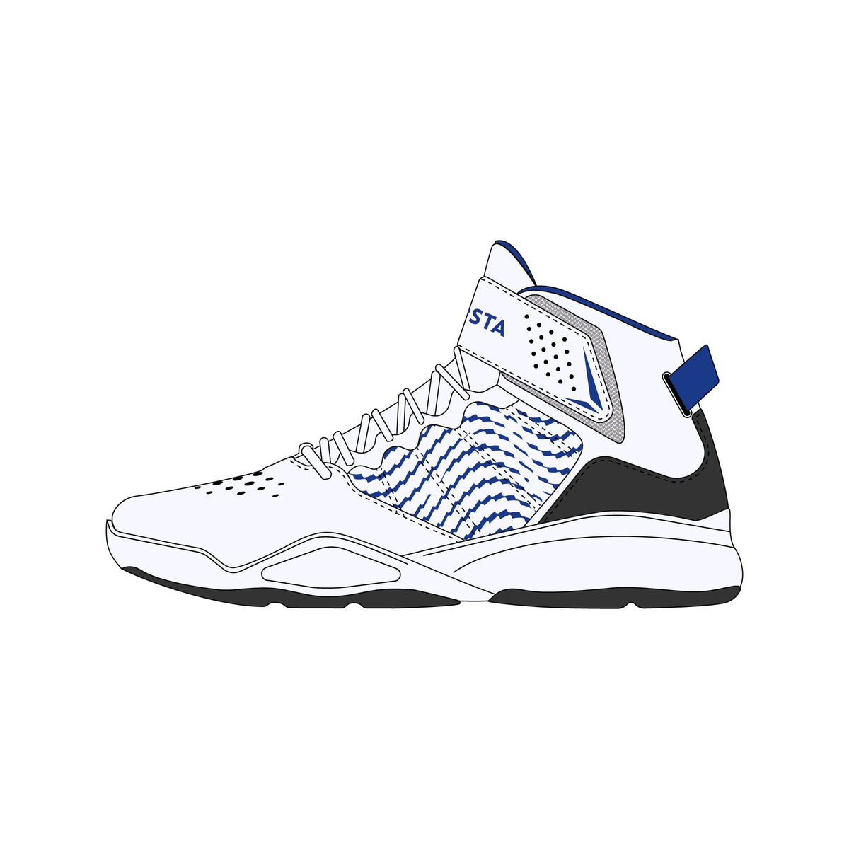 SE 100 High JR full white