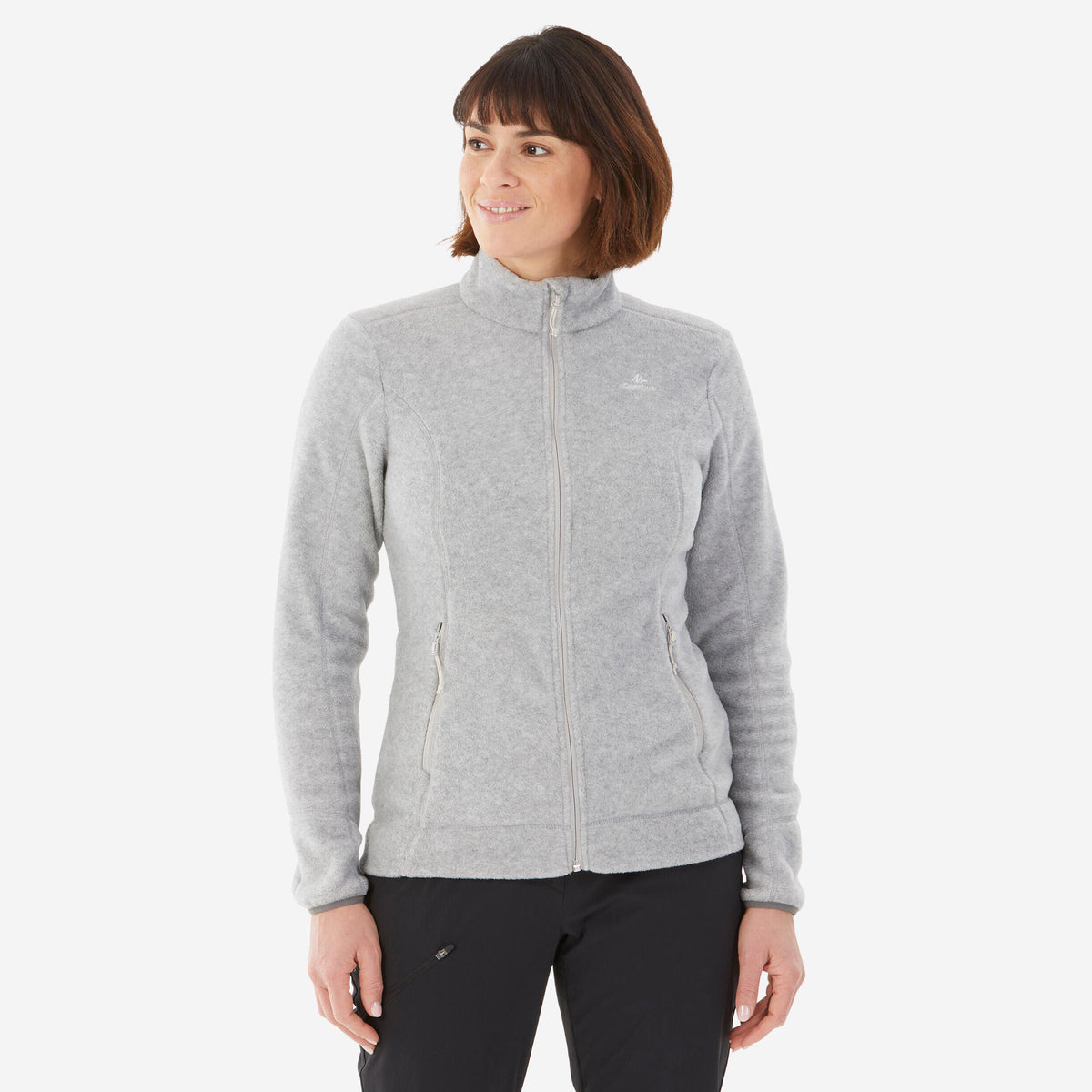 FLEECE MH100 ZIP GREY W
