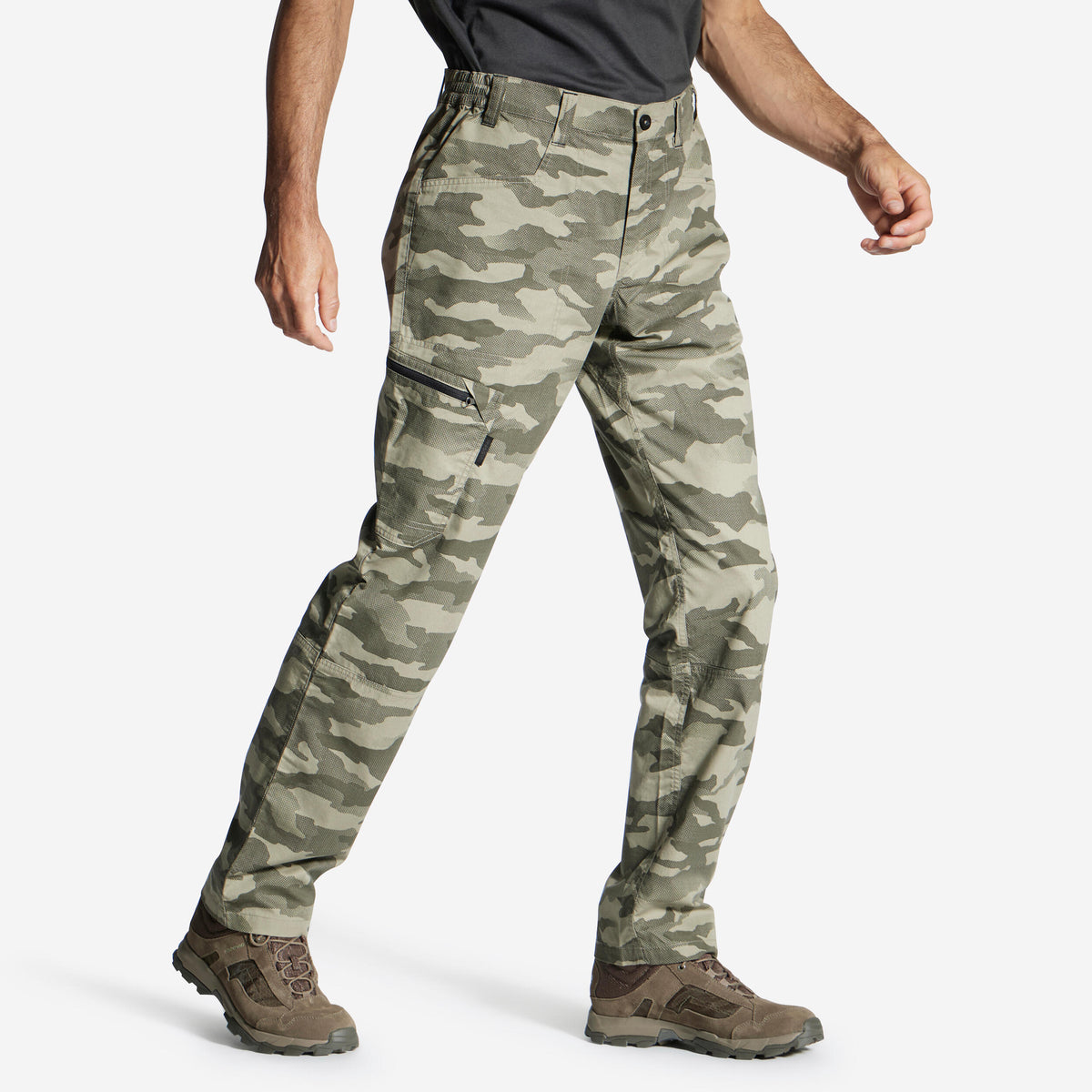 PANTALON 100 LIGHT HALFTONE GREEN