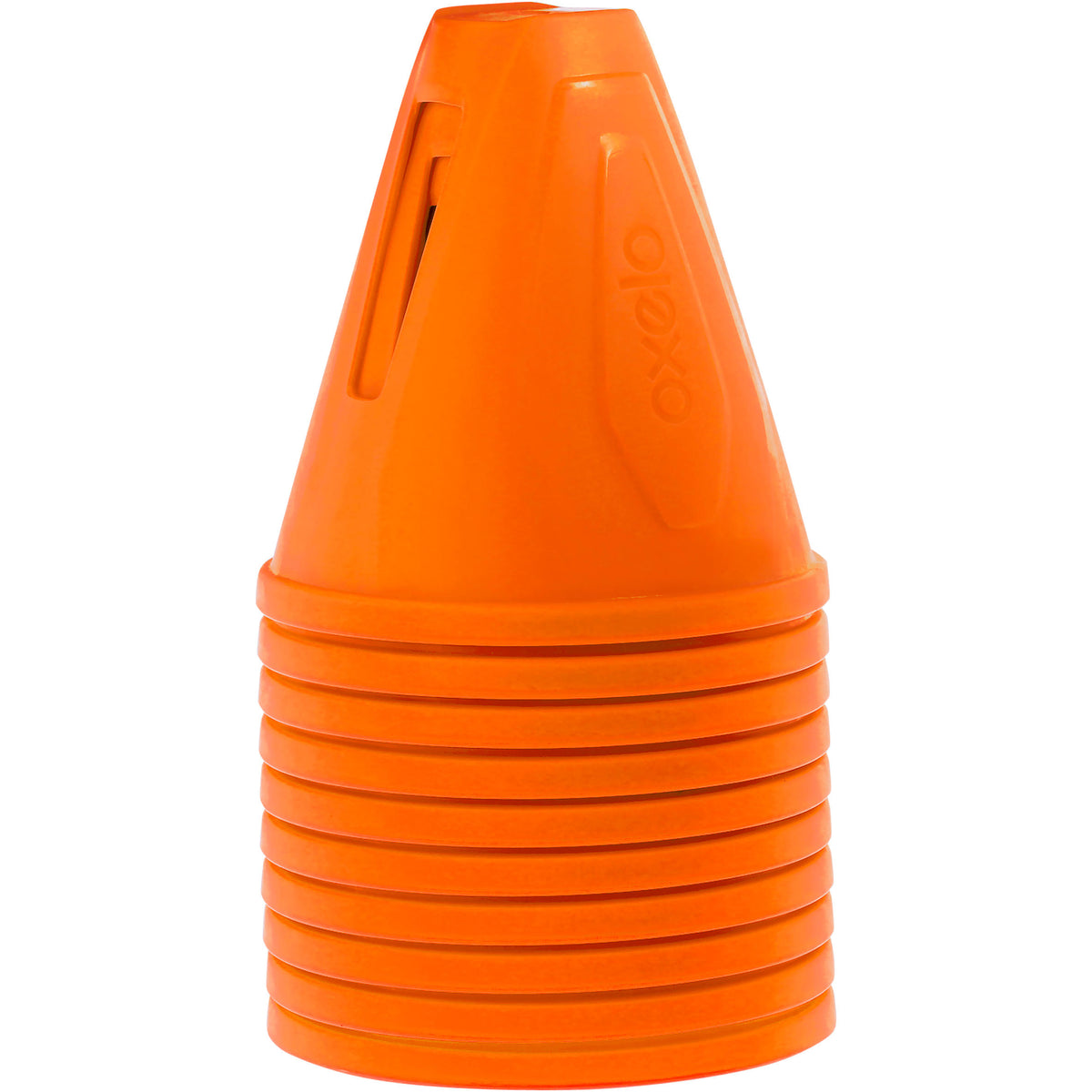Set 10 cones Slalom Orange