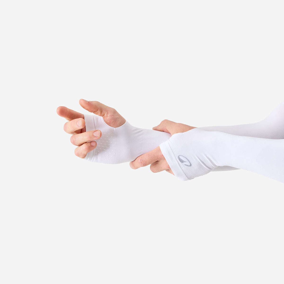 ARM SLEEVES 100 ANTI-UV WHITE