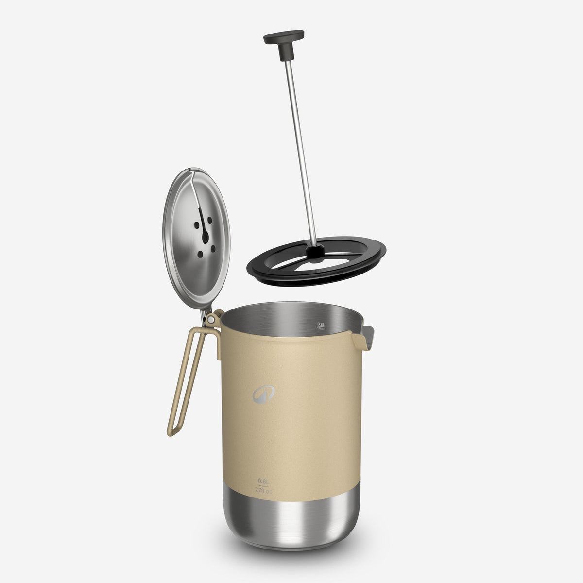 KETTLE TEA&COFFEE MAKER 3IN1 0,8L BEIGE