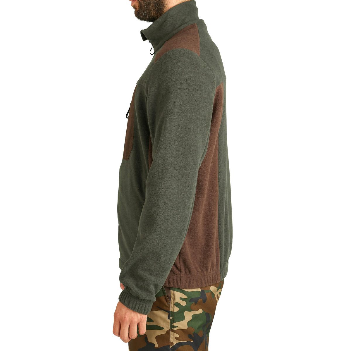 FLEECE 500 GREEN/BROWN