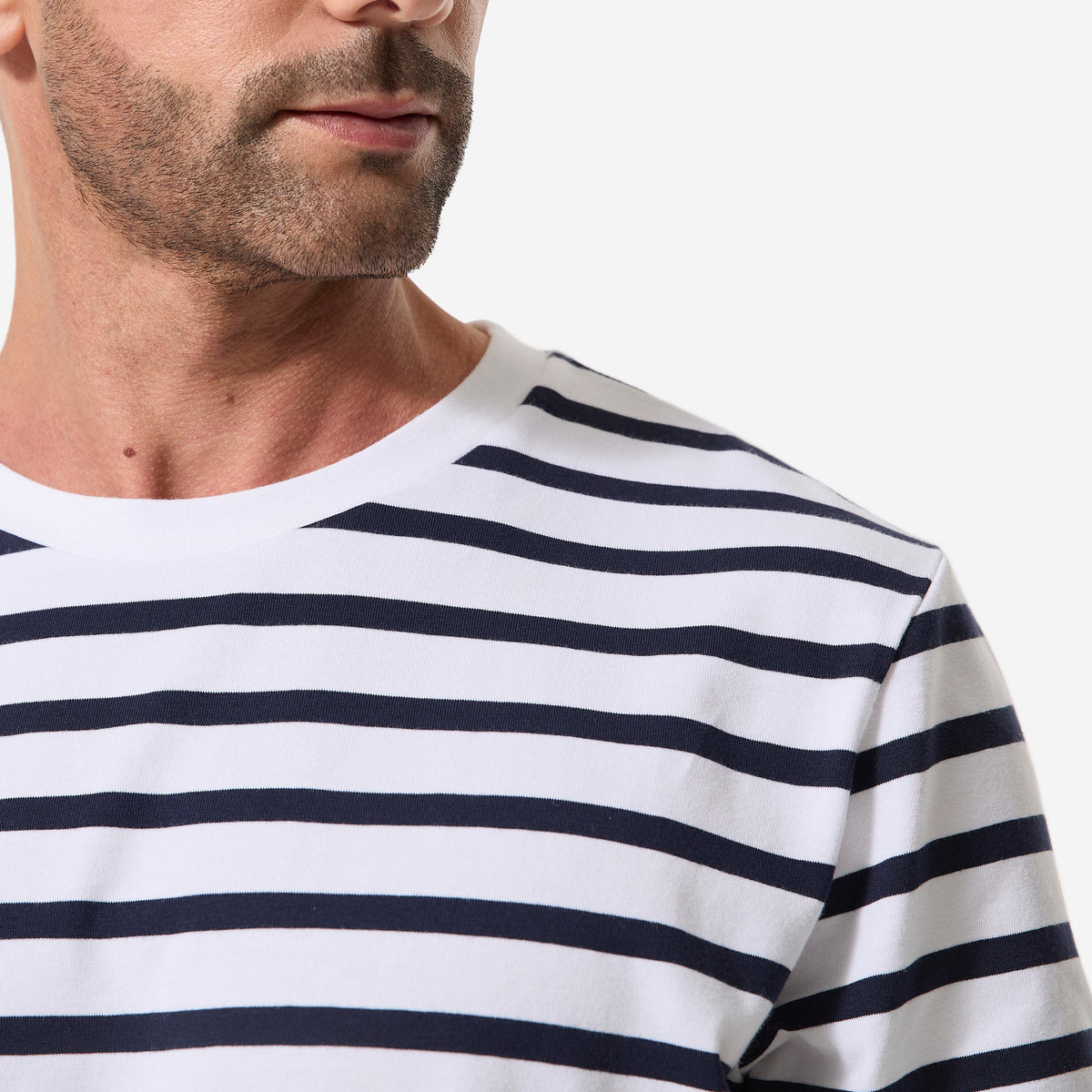 T-shirt Sailing 100 M White navy