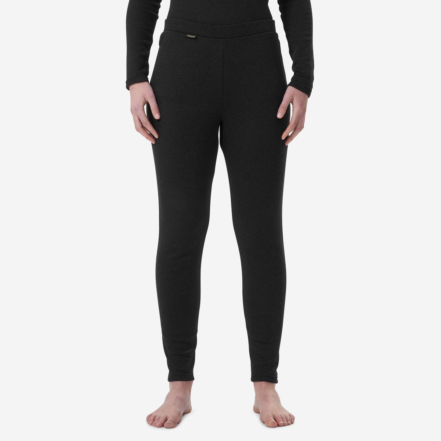 Women's Skiing Thermal Base Layer Bottoms - BL 100 - Black