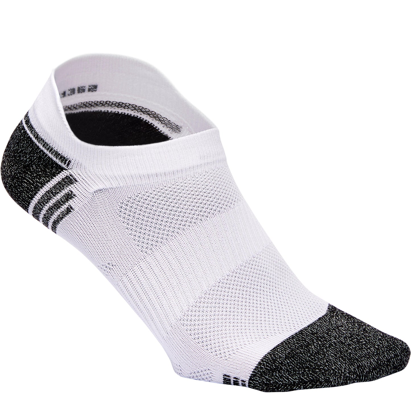 WS 500 Fresh Invisible Fitness Walking Socks - White