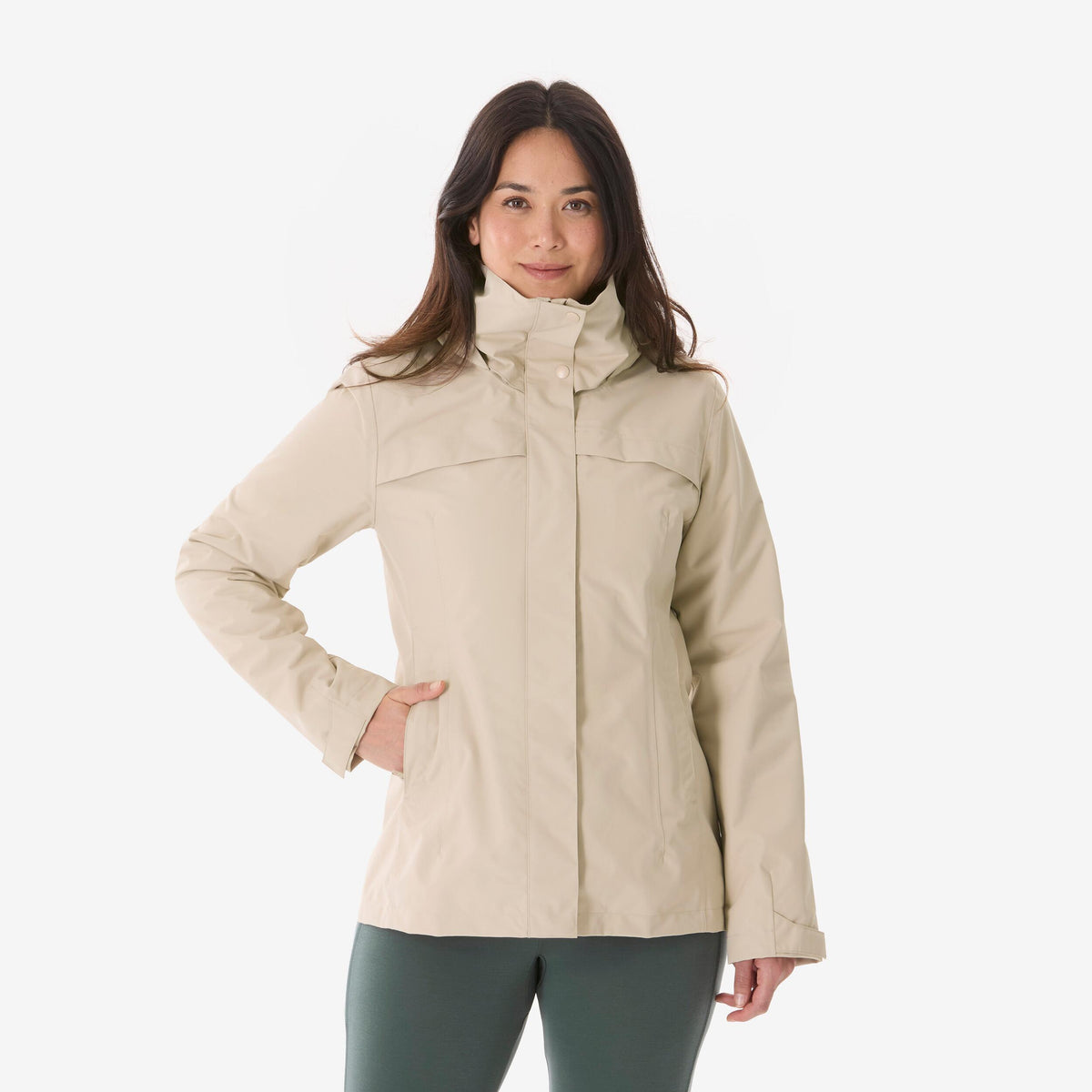3IN1 WARM JACKET NH100 W BEIGE