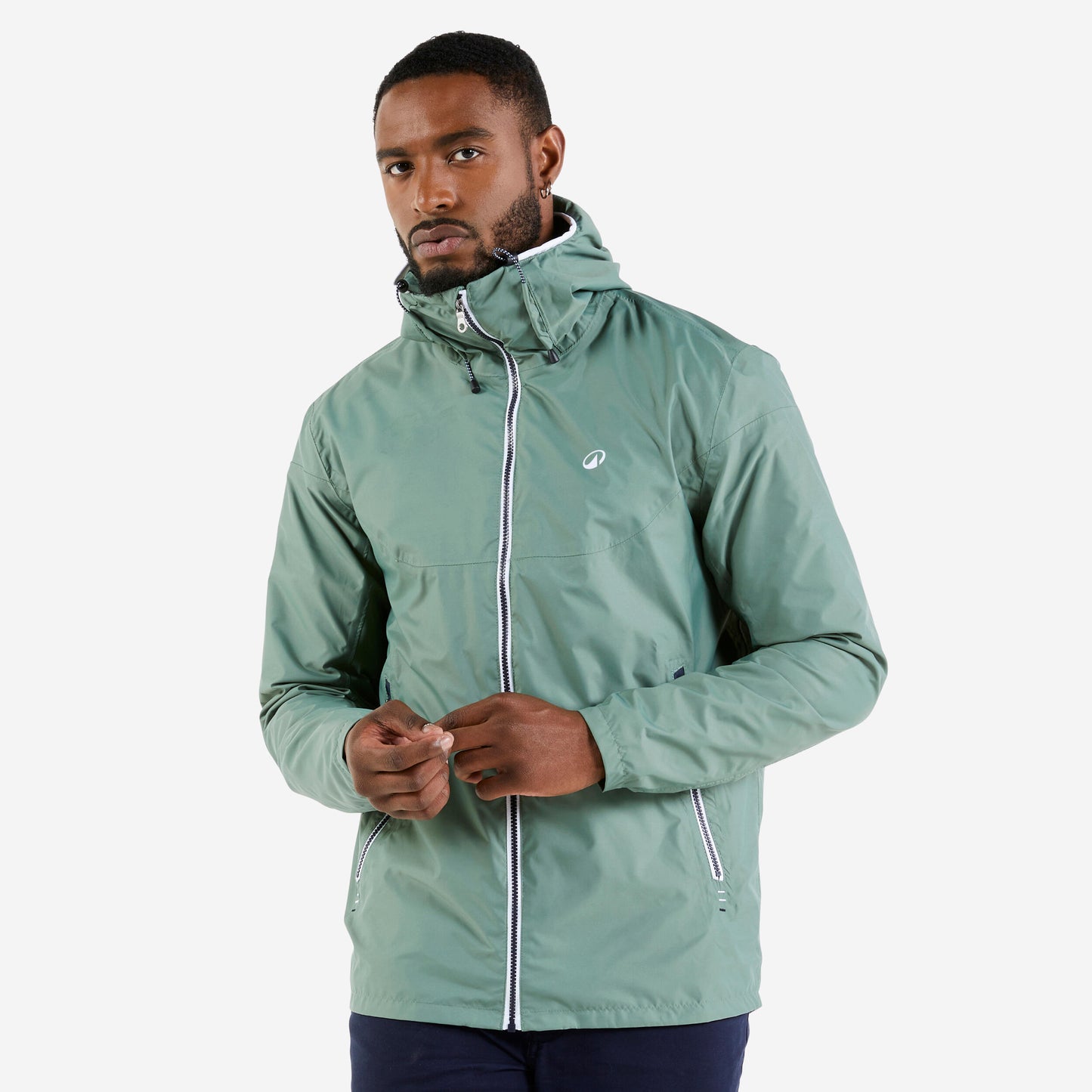 Sailing Waterproof Anorak - Waterproof Windproof Anorak SAILING 100 khaki