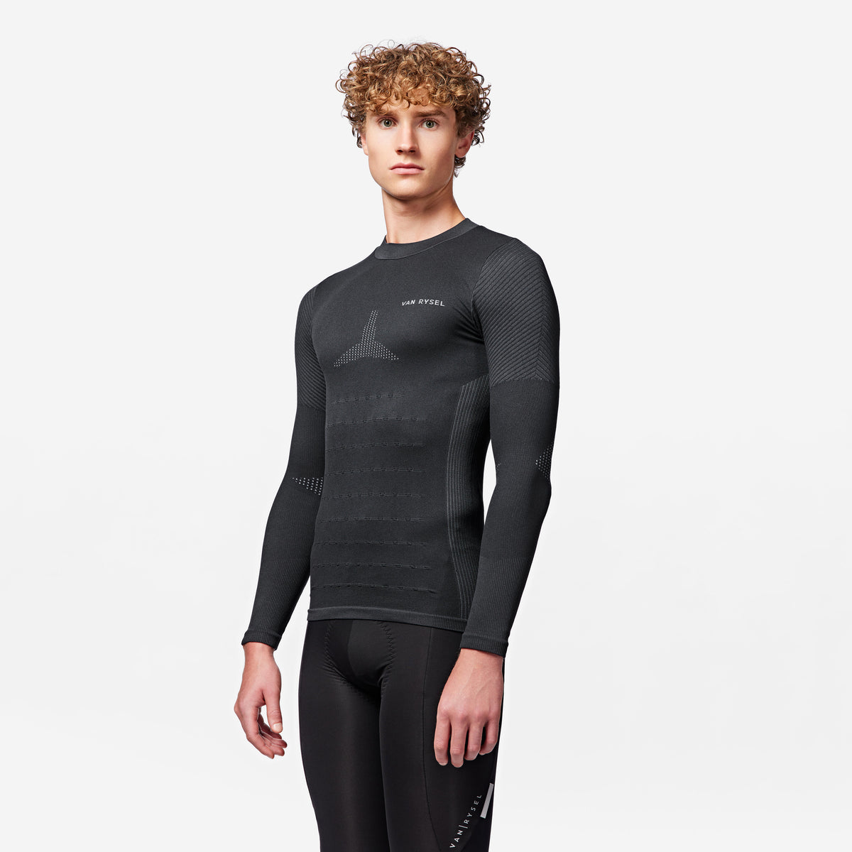 LS BASE LAYE GREY RACE