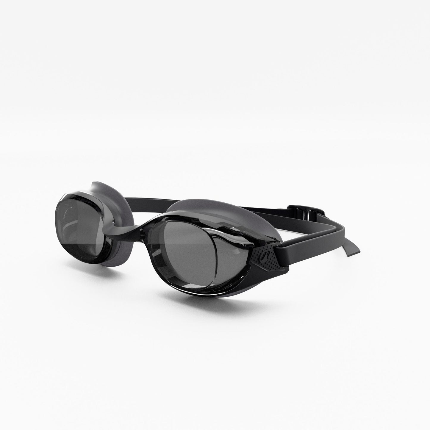 Swimming goggles One Size Fits All - Bfit black smoked lenses