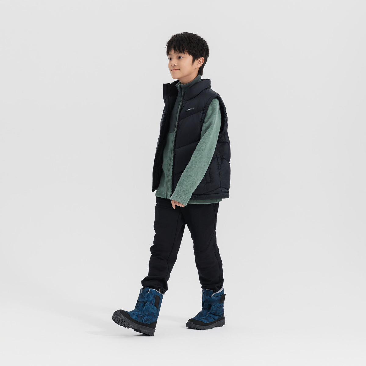 Gilet Down Boy MH550 NAVY