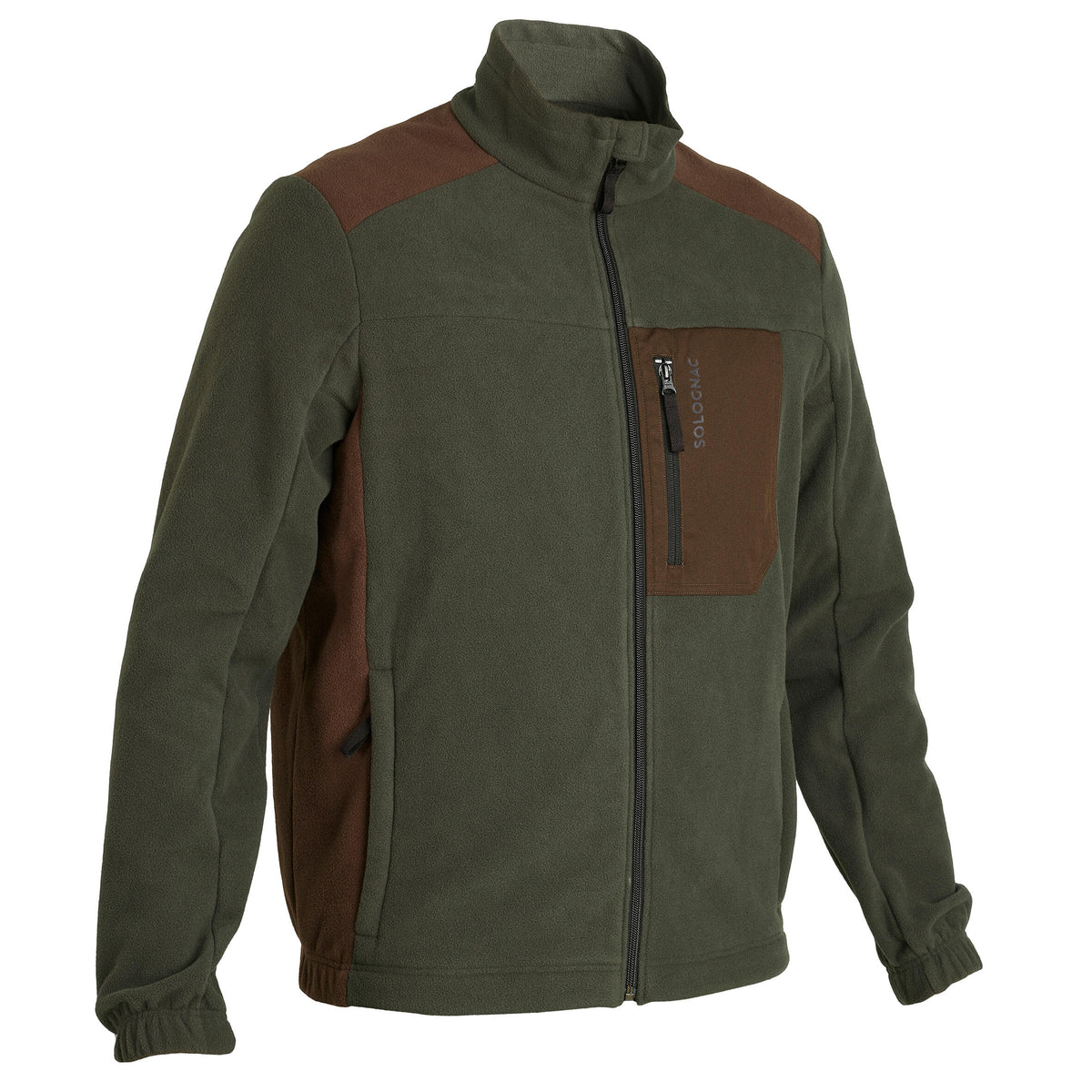 FLEECE 500 GREEN/BROWN
