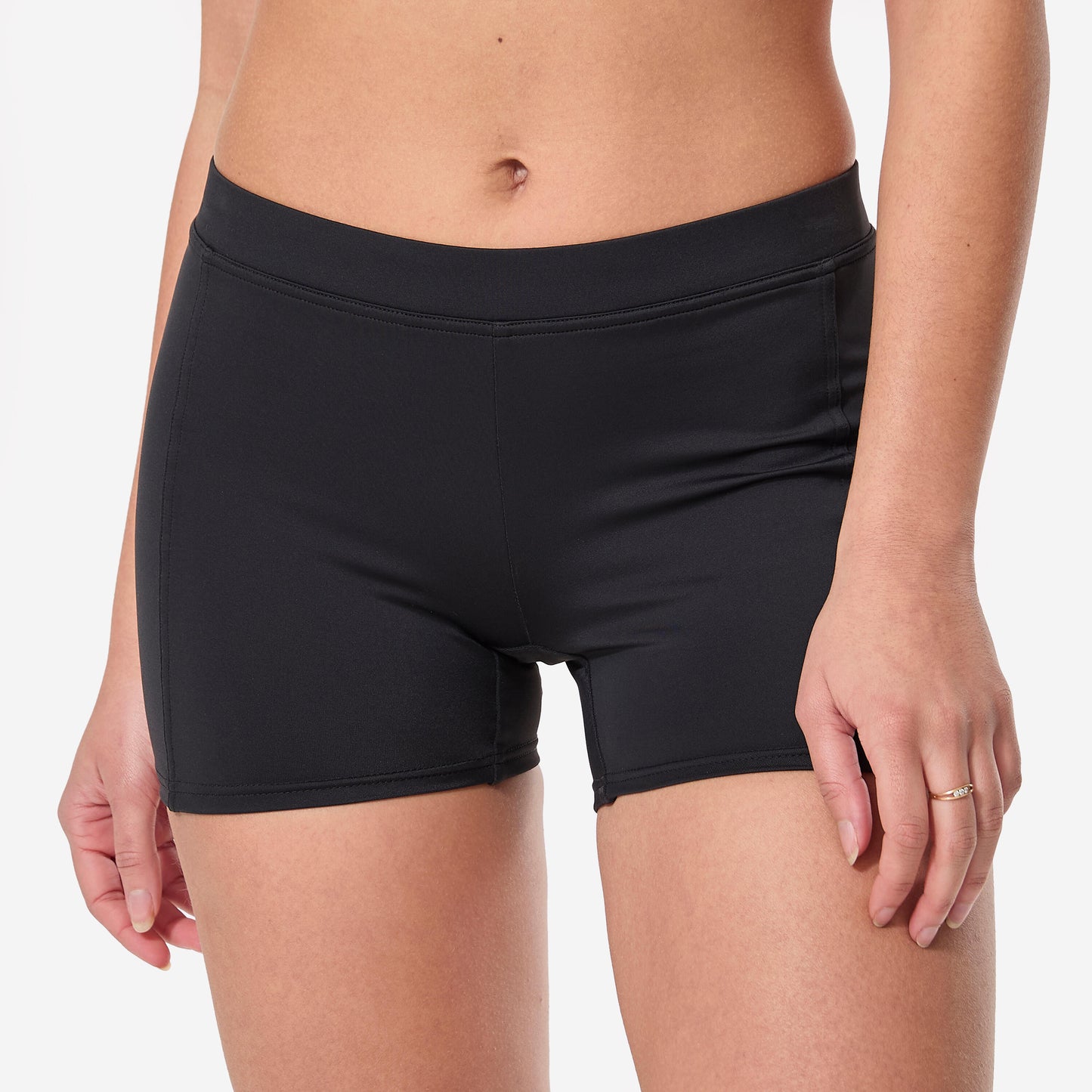 Women's Shorty Swimsuit Bottoms - Reva - Black