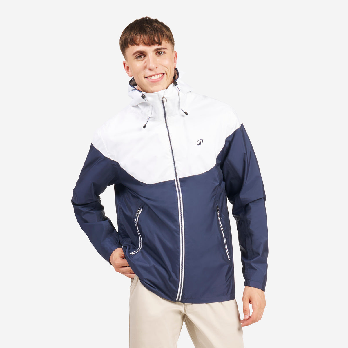Jacket Sailing 100 M Navy White