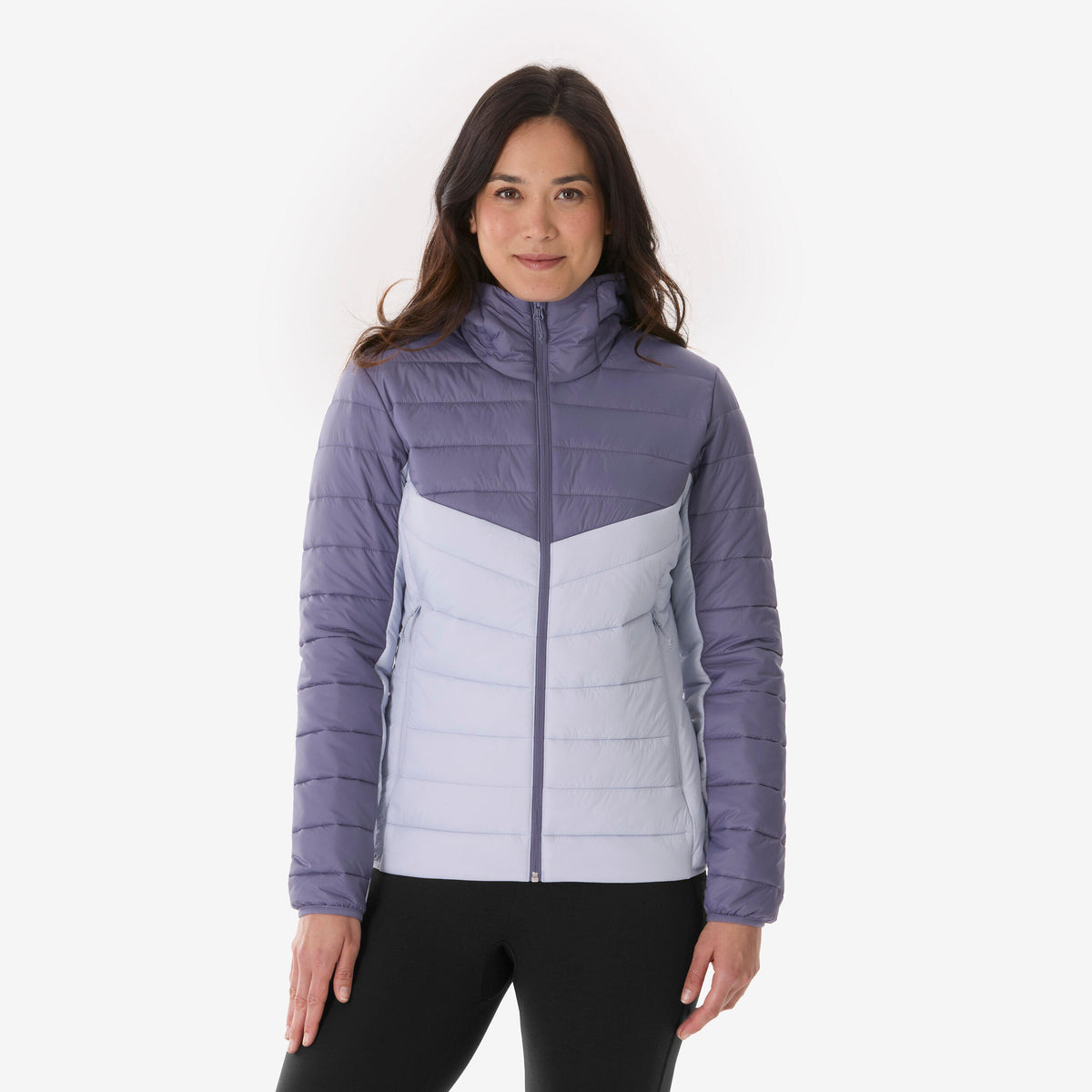PADDED JACKET MH500 PURPLE LIGHT W