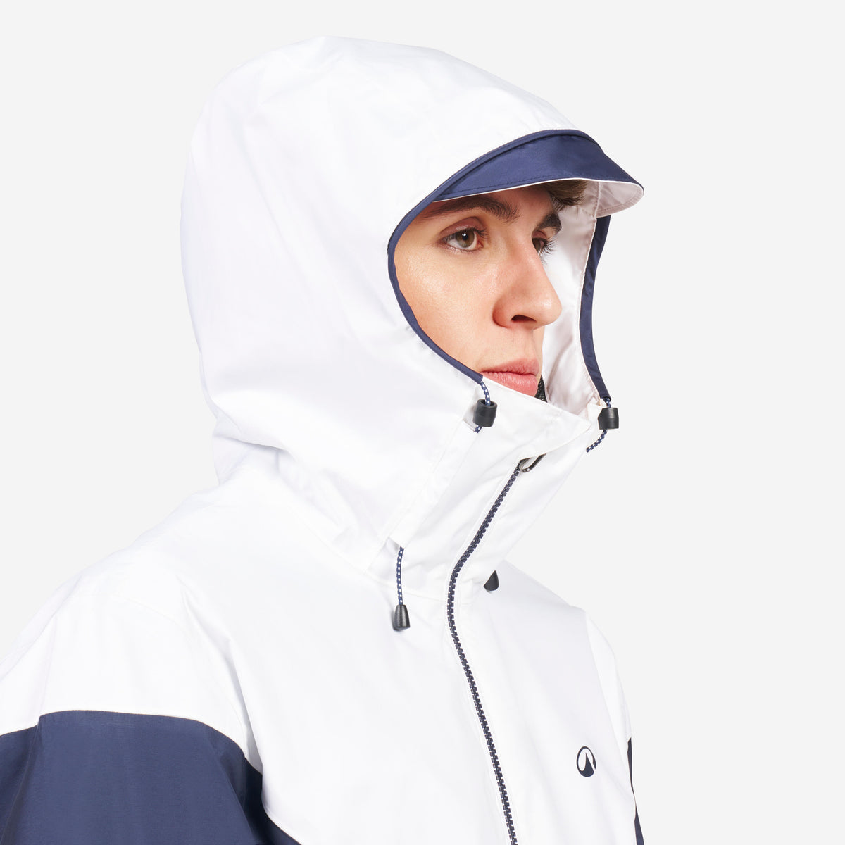 Jacket Sailing 100 M Navy White