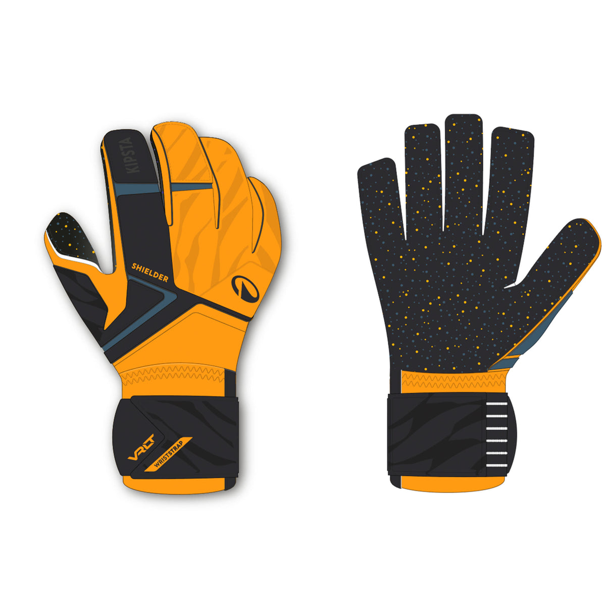 Gloves Jr-Viralto F500 shielder Orange