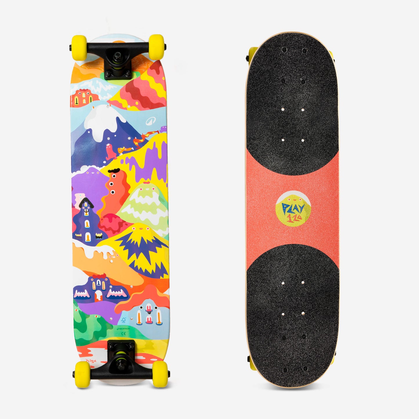 Play 120 Happy Mountains Kids' Skateboard Ages 3 to 7