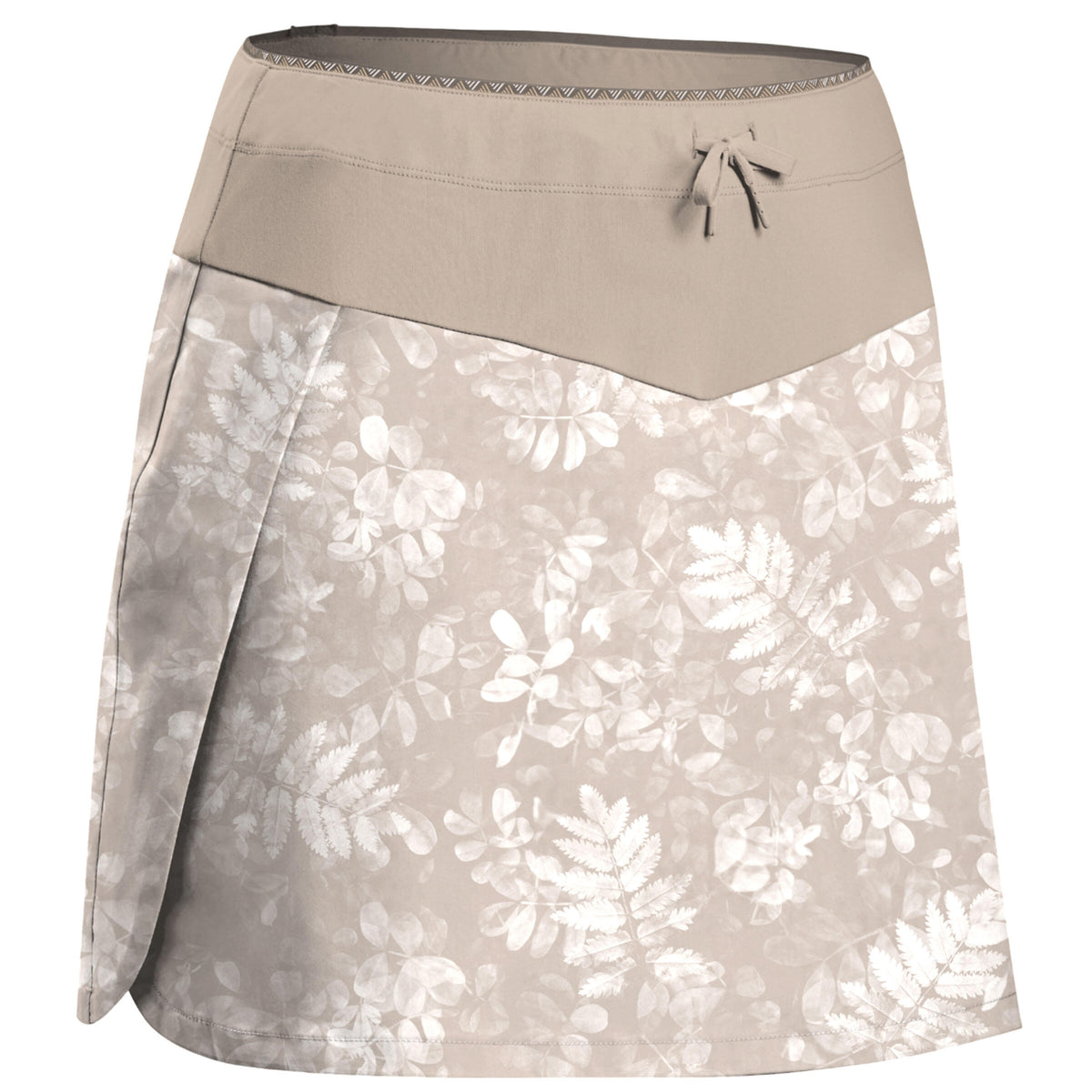 SKORT NH500 W PRINT BEIGE