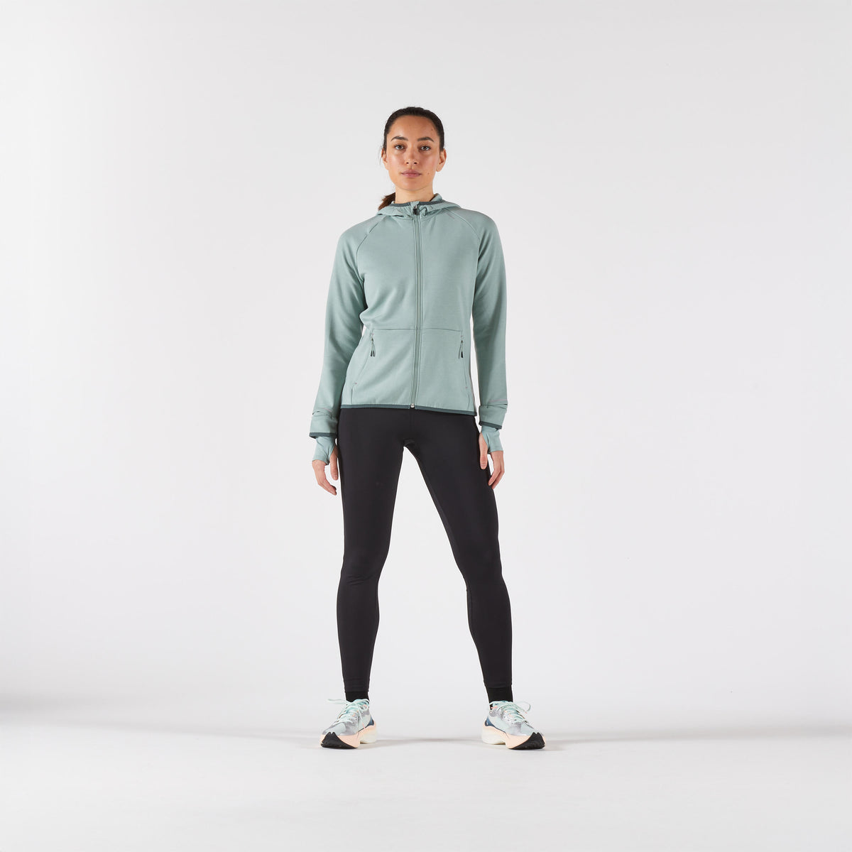 LONG TIGHT RUN 500 W COMFORT BLACK