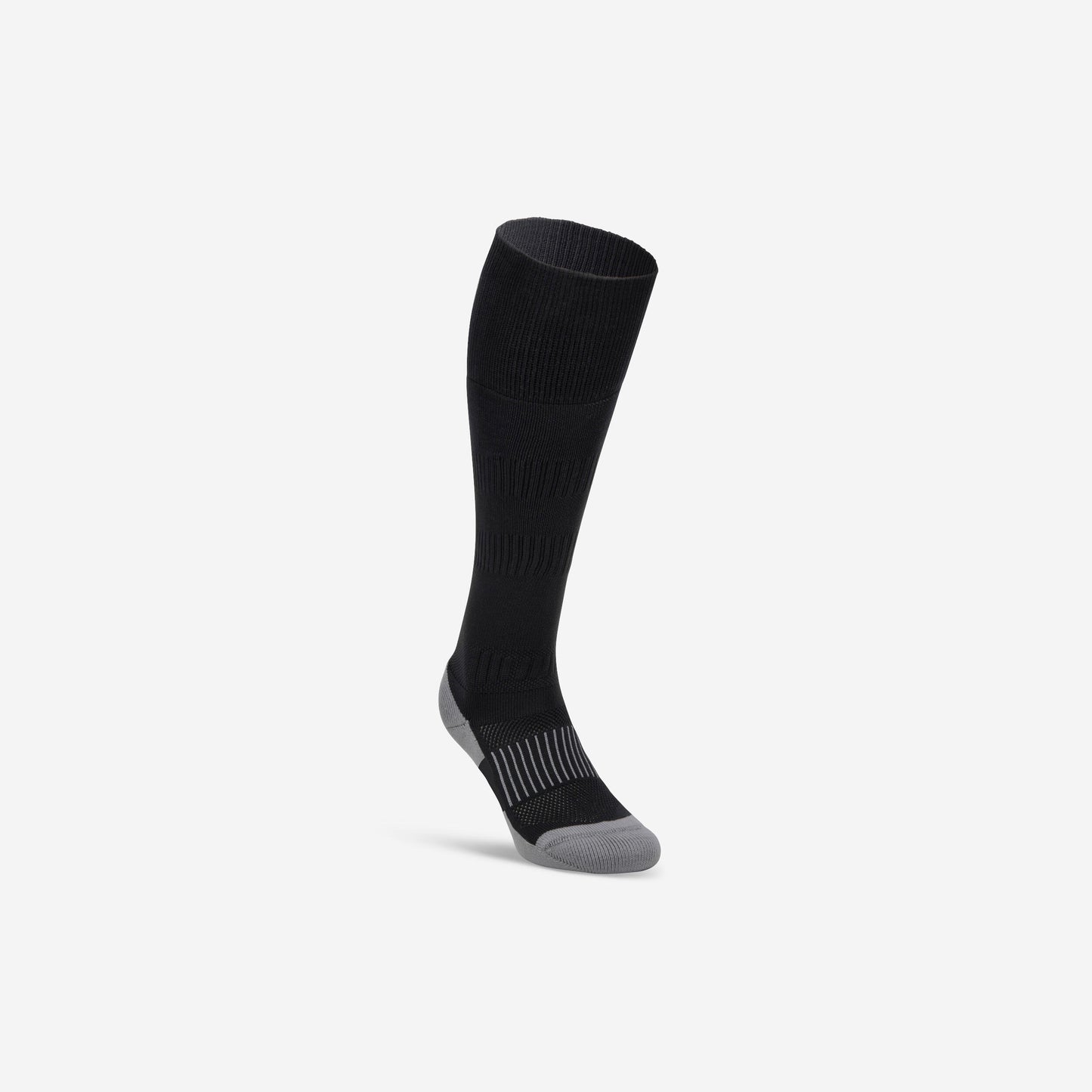 Adult Knee-Length Rugby Socks R500 - Black