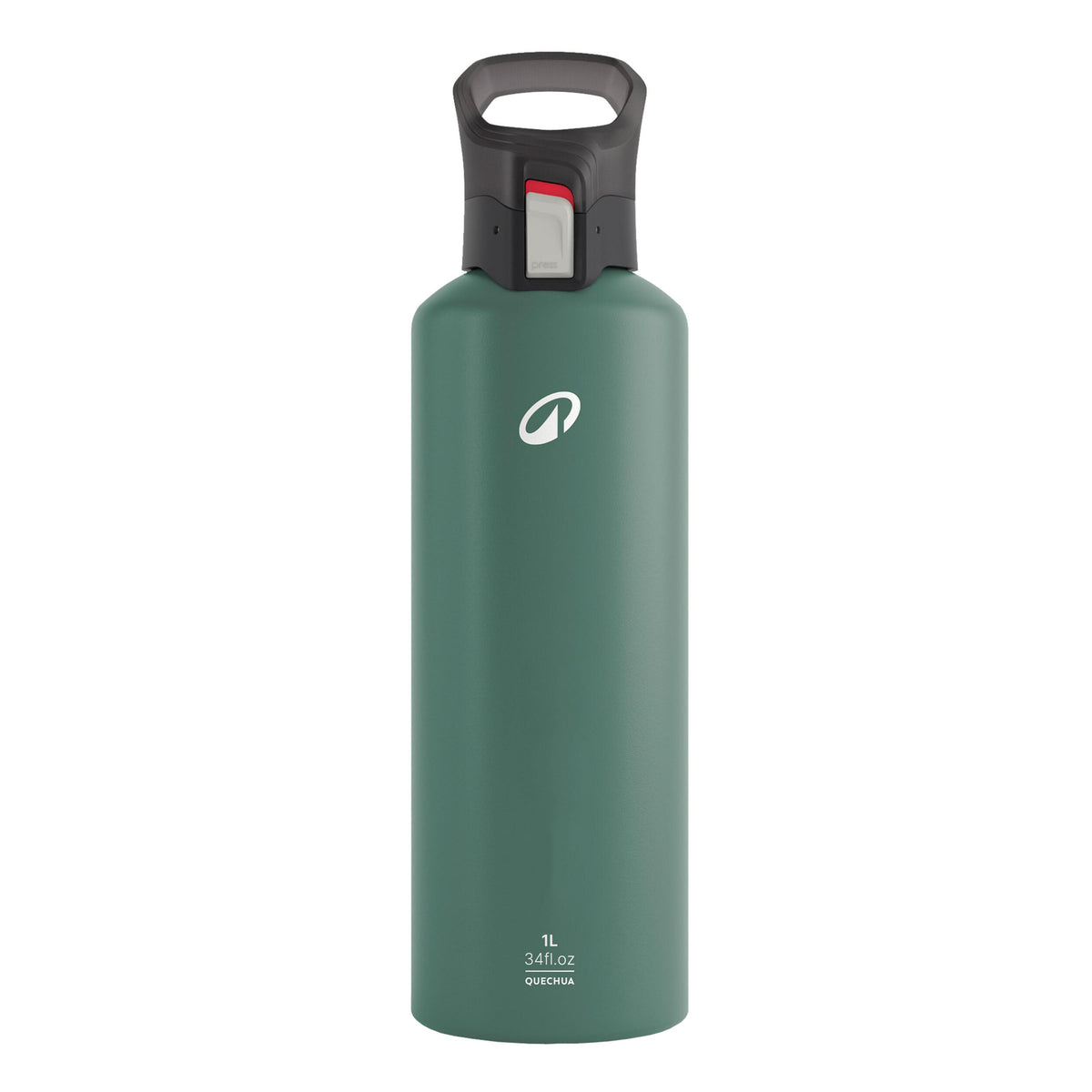 BOTTLE 500 ALU. 1L GREEN