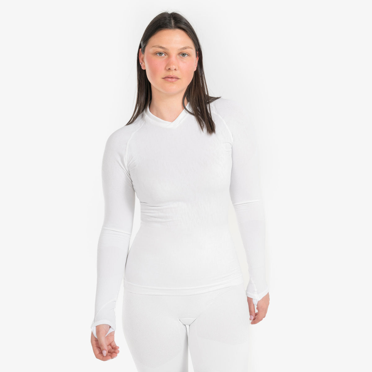 BASE LAYER LS KIPSTA KEEPDRY WHITE