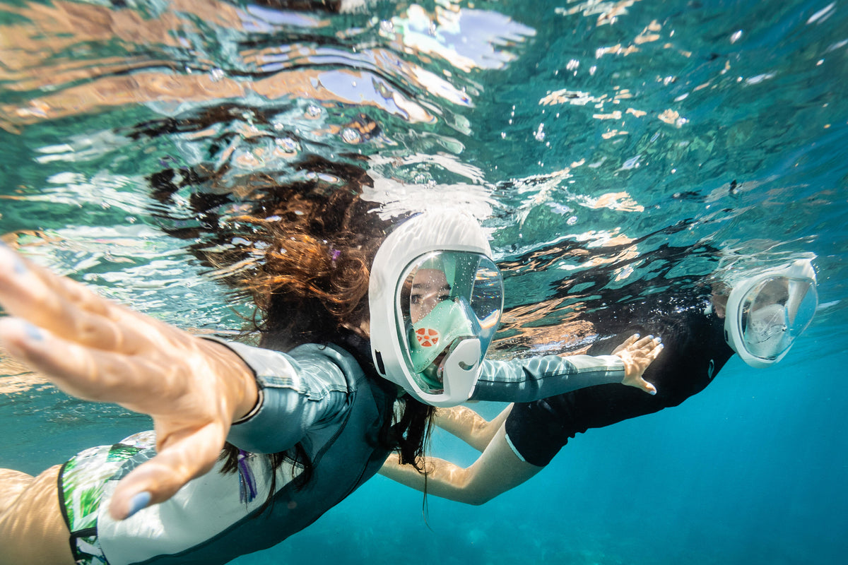 Mask Easybreath Kid Water green