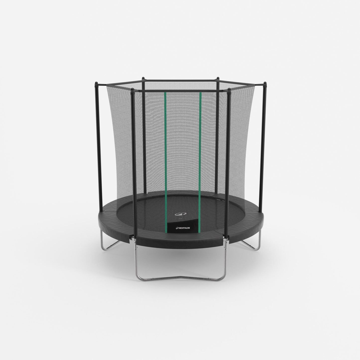 Trampoline 240 with Netting - Tool-Free Design