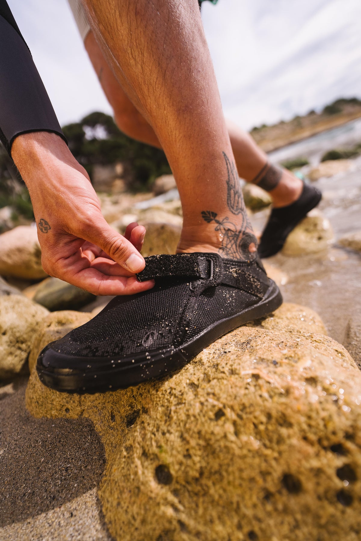Aquashoes Adjust Ad Black