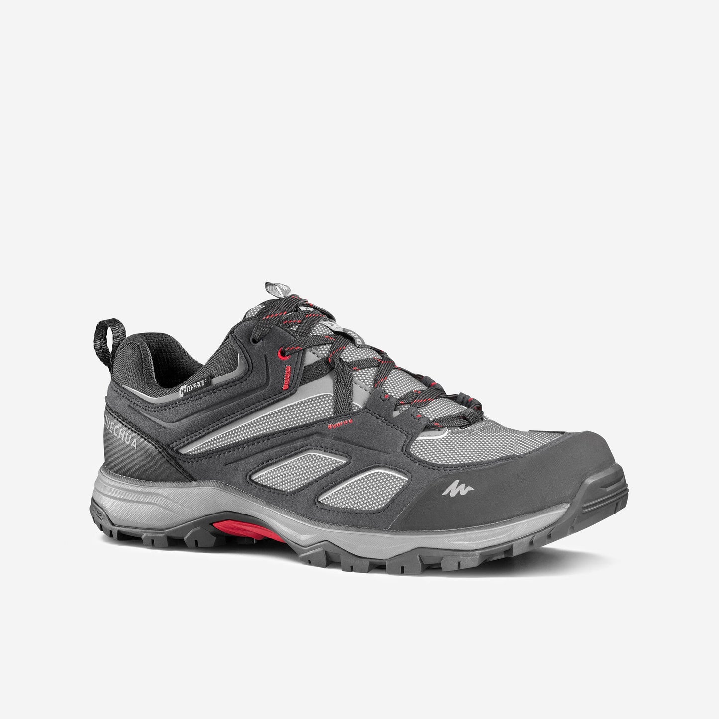 Men's Walking Shoes Grey - MH100