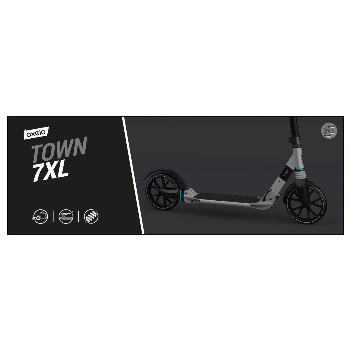 SCOOTER TOWN 7XL BLACK