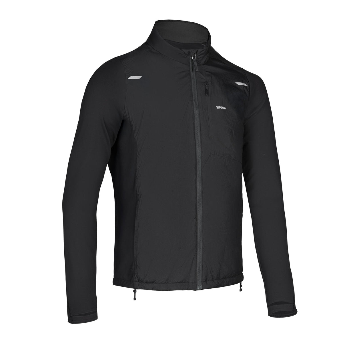 JACKET RUN FLOW M WARM BLACK