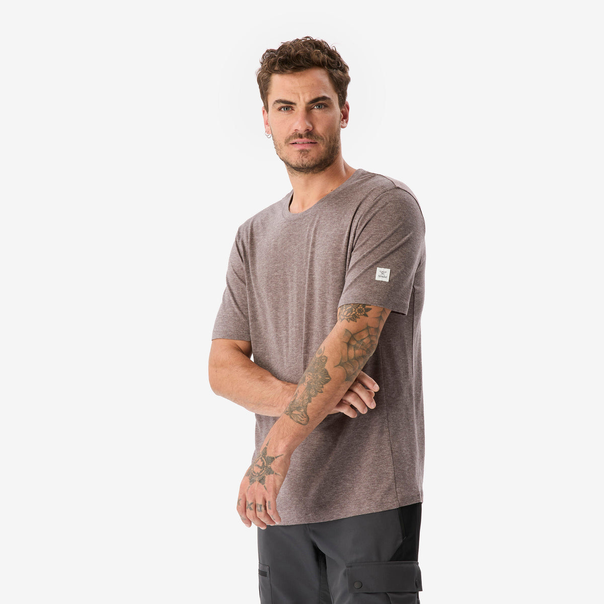 MERINO FRESH REC T-SHIRT M GREY PINK
