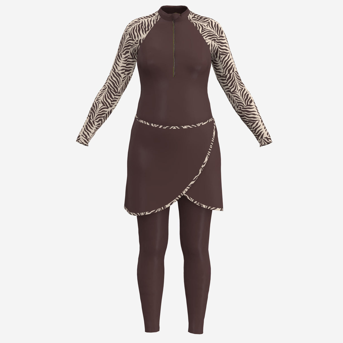 RIME 100 LONG SLEEVE ALL PALM BEIGE