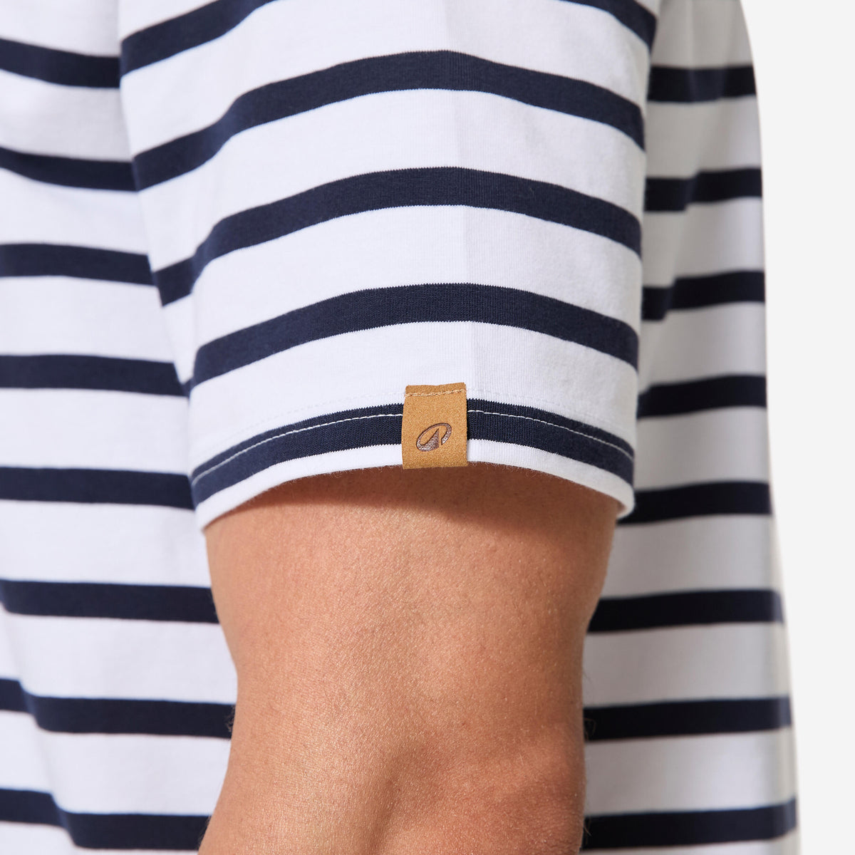T-shirt Sailing 100 M White navy