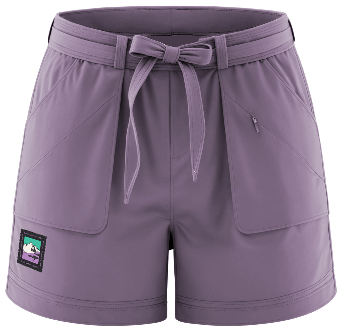 SHORTS NH500 NATUREL W WISTERIA PURPLE