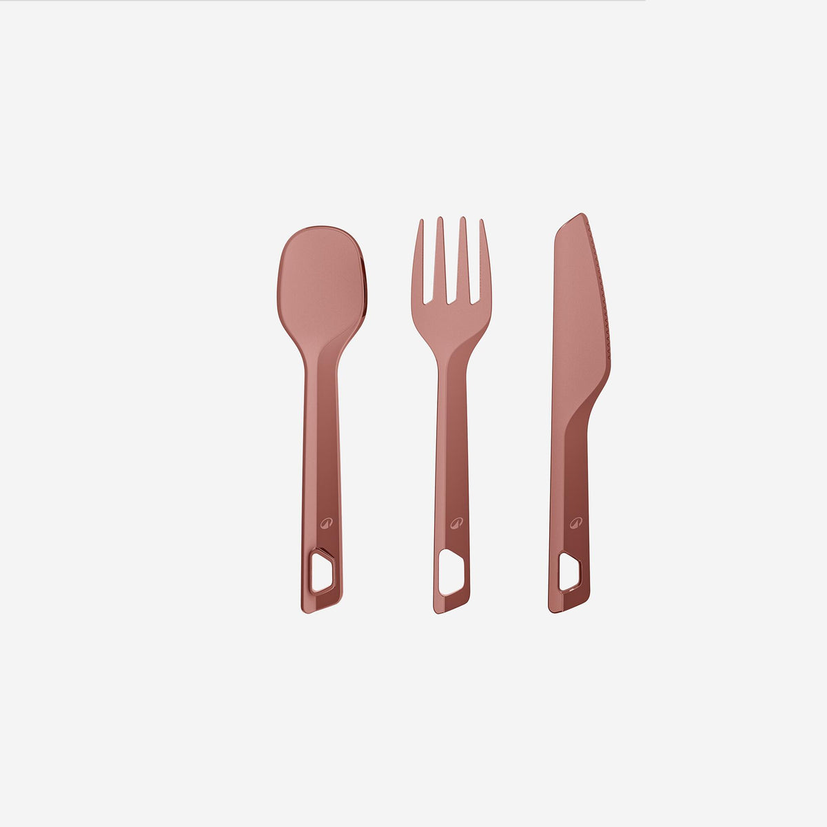 SET 3 CUTLERY 100 PLASTIC GREEN