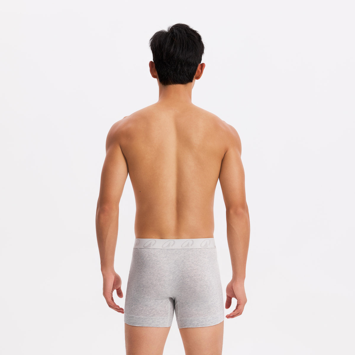 COMFORT PLUS BOXER (X2) Heath grey blue