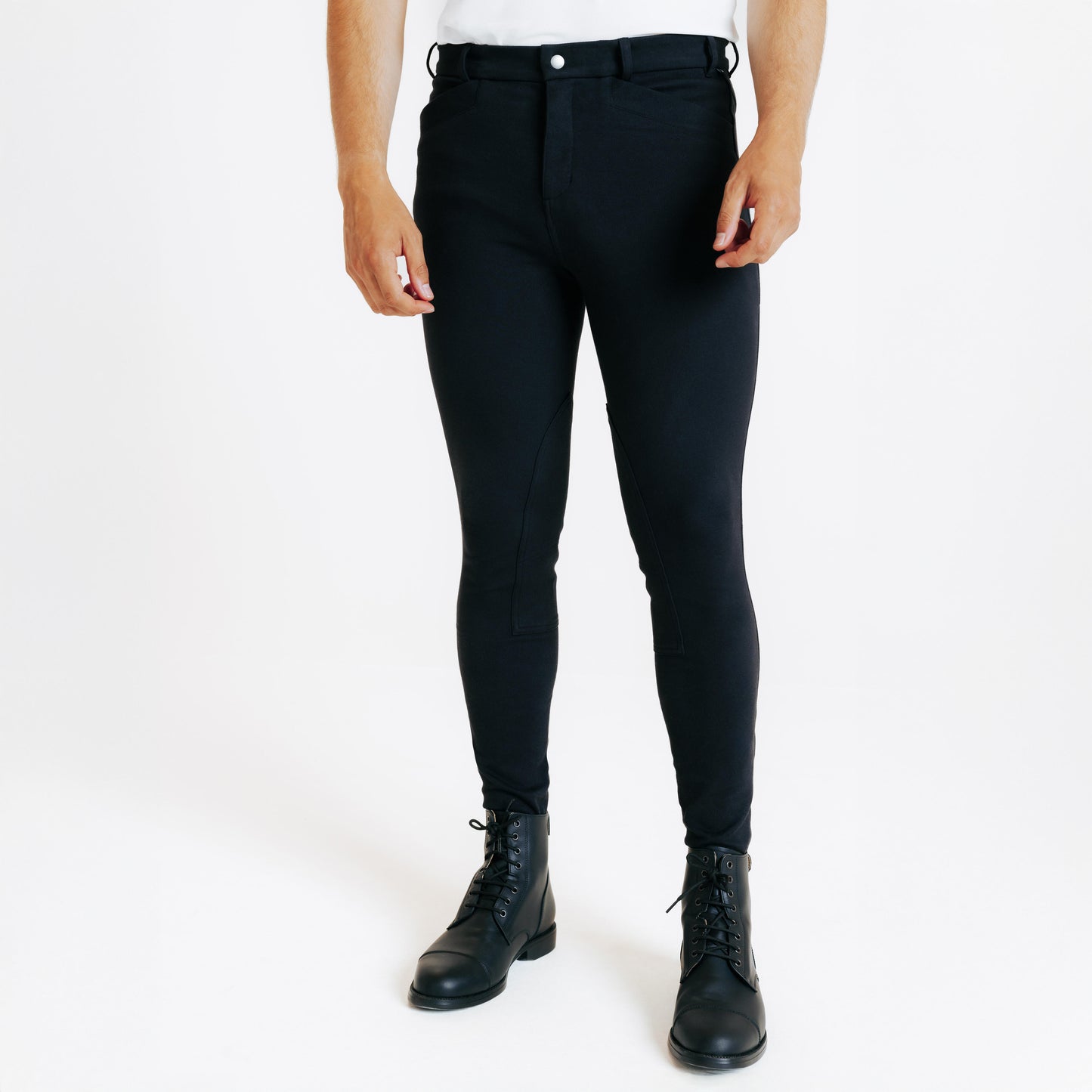 Men's Horse Riding Jodhpurs 100 - Black