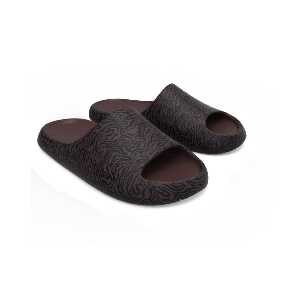 SLIDES 500 STYLE ZEBRA BROWN