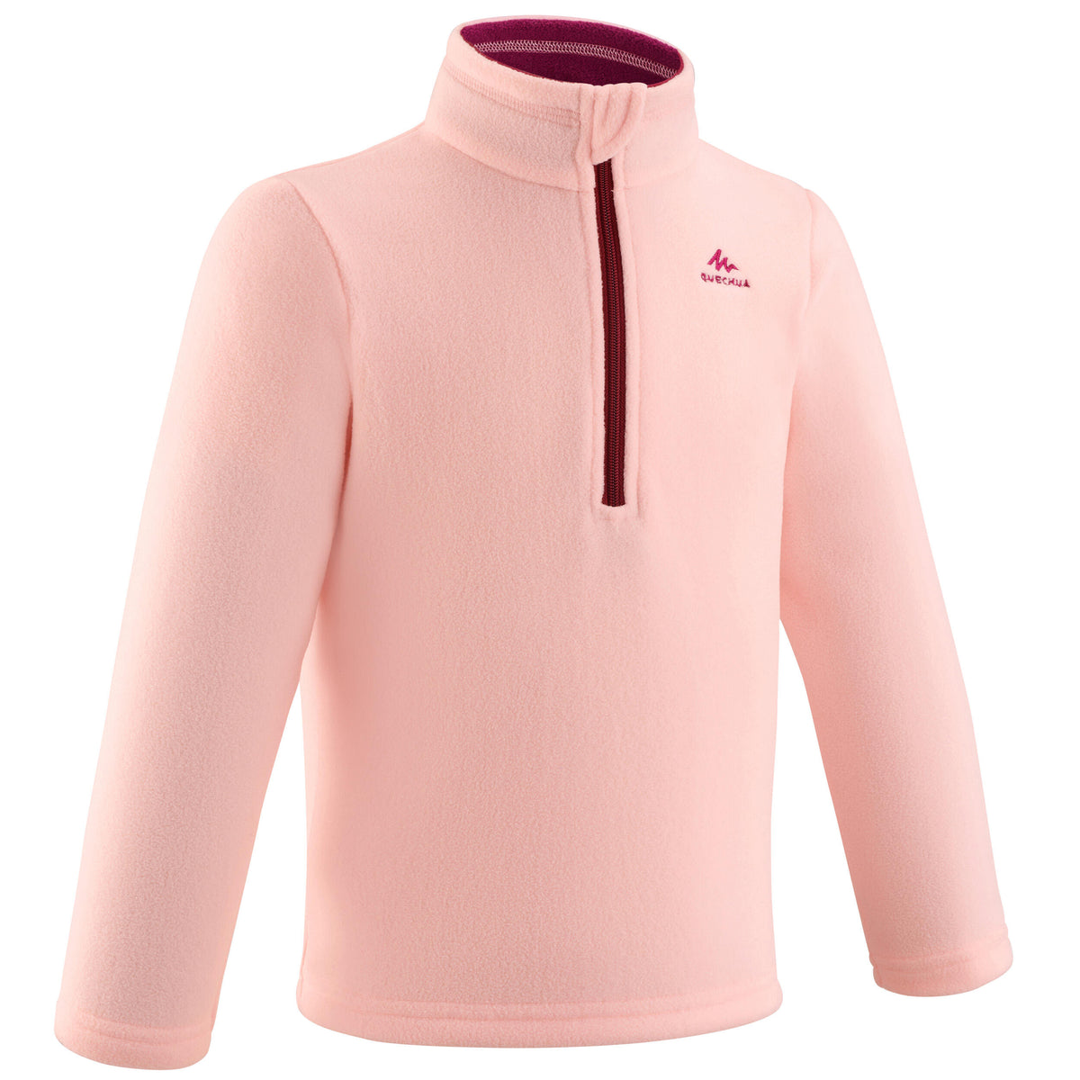 FLEECE MH100 1/2 ZIP KID PINK