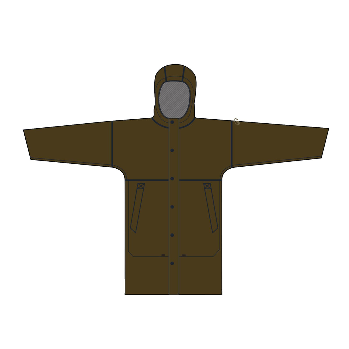 RAINCOAT 500 BROWN