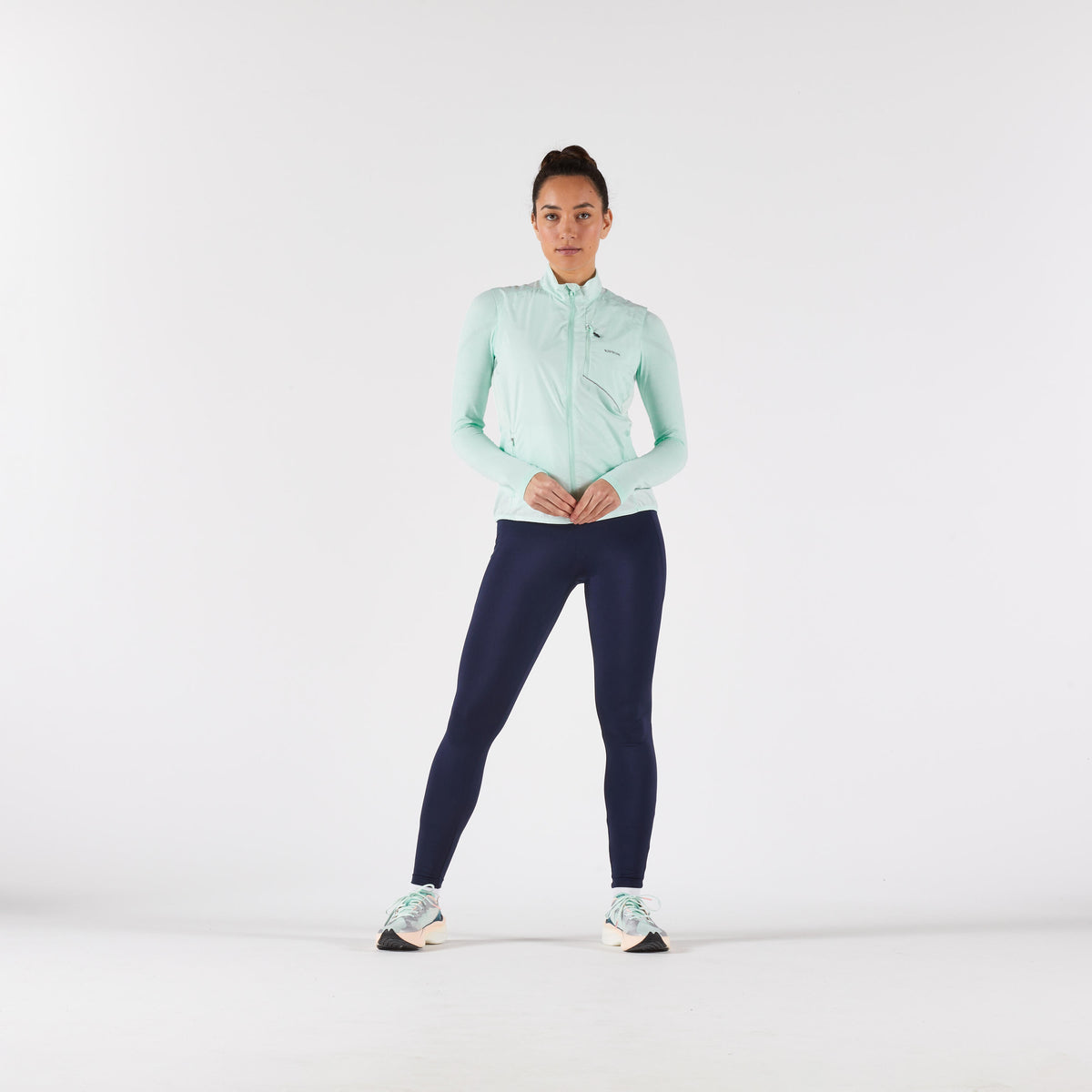LEGGING RUN 500 W WARM BLUE G17C