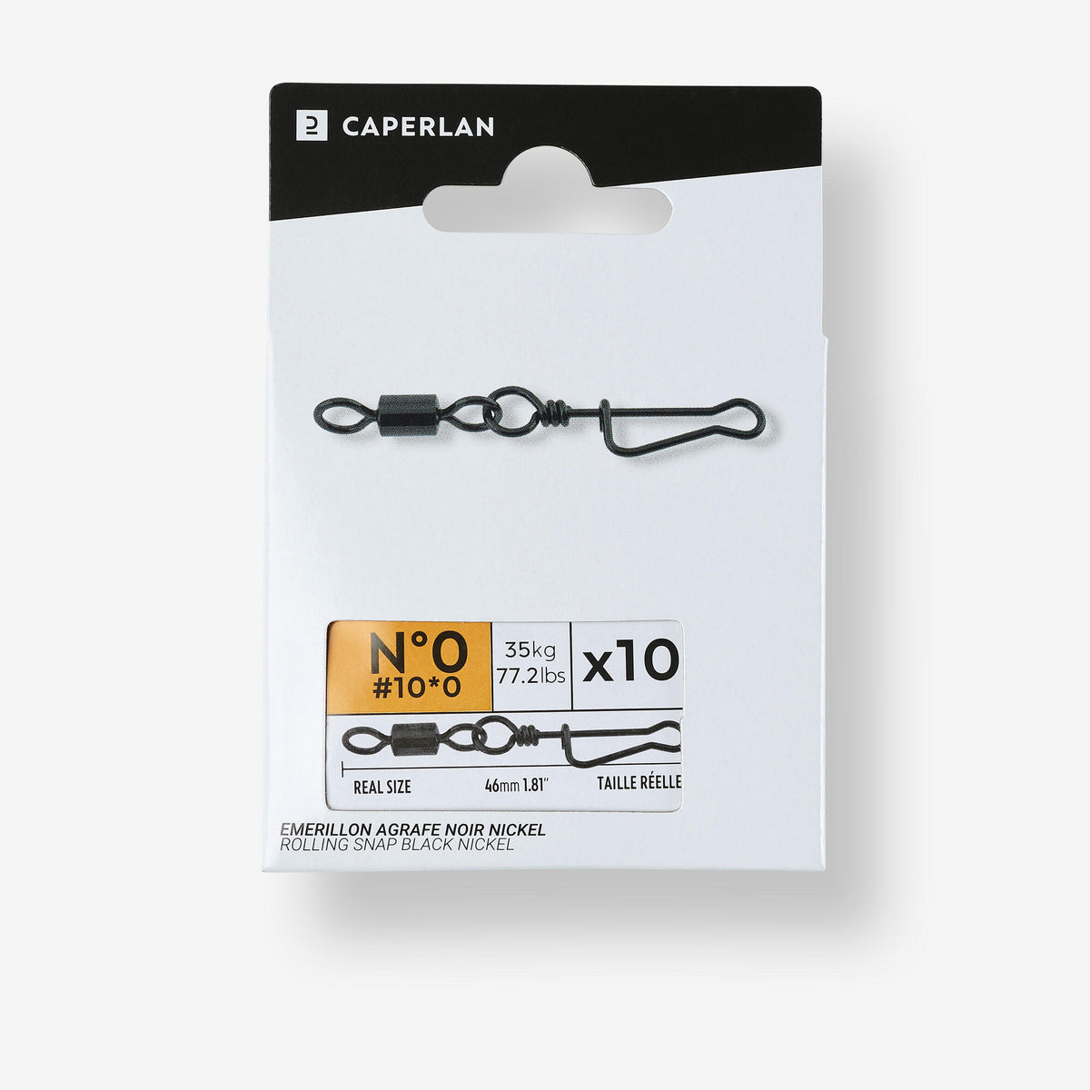ROLLING SNAP BLACK NICKEL